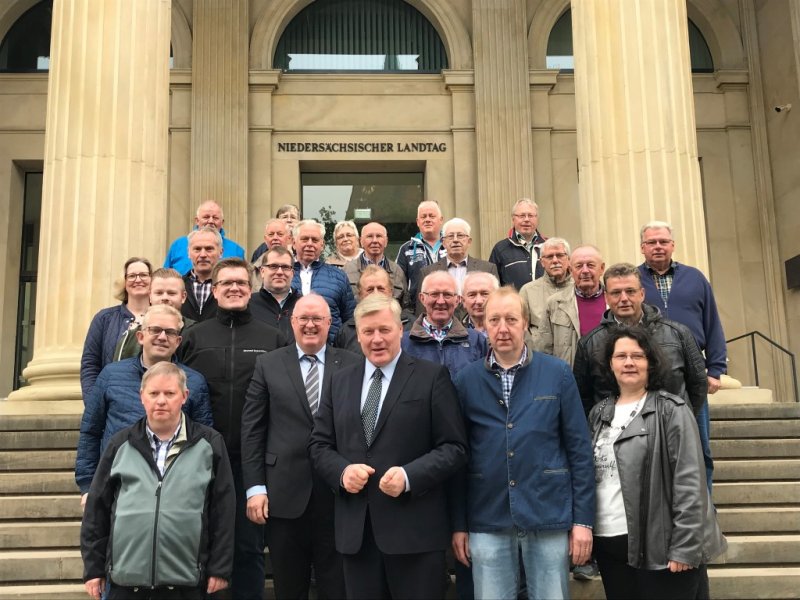 Besuch Landtag 2018