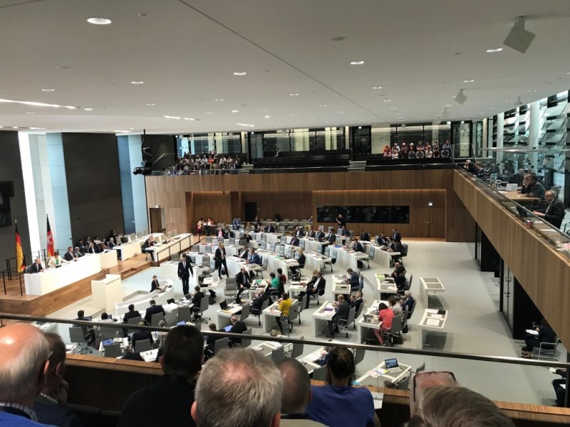 Besuch Landtag 2018