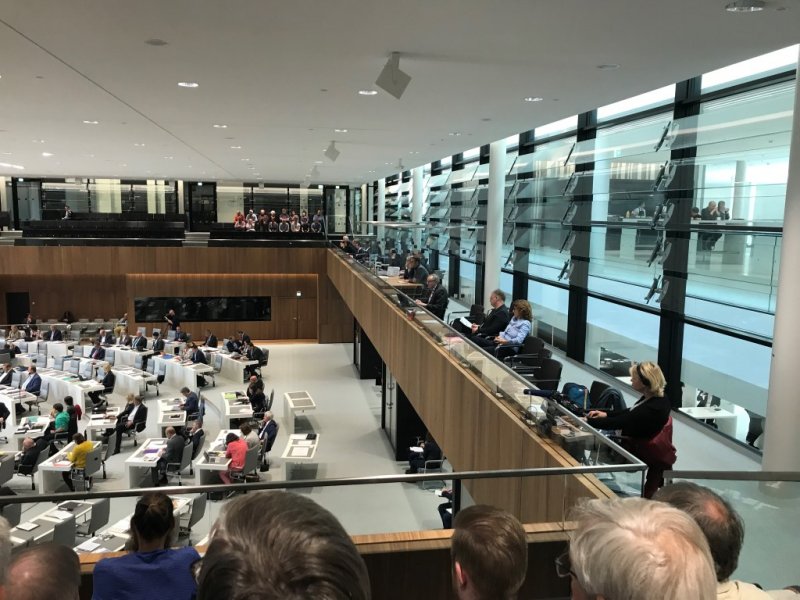 Besuch Landtag 2018