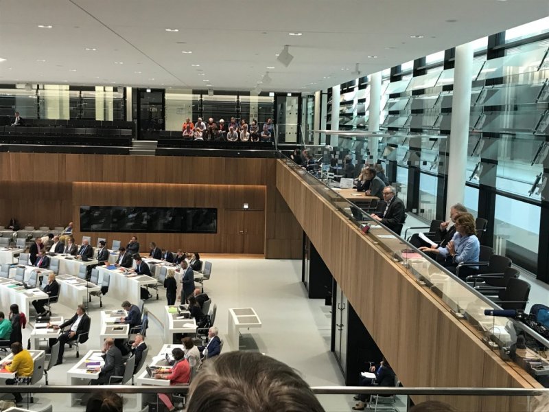 Besuch Landtag 2018
