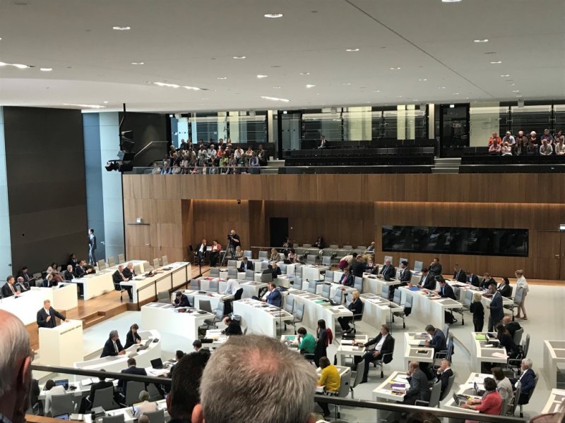 Besuch Landtag 2018