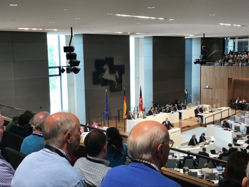 Besuch Landtag 2018