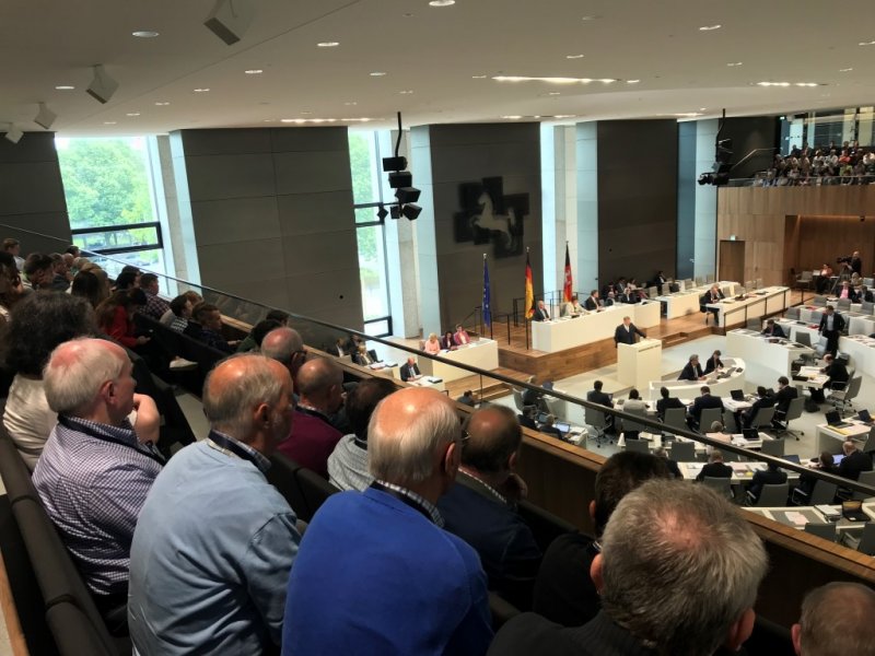 Besuch Landtag 2018