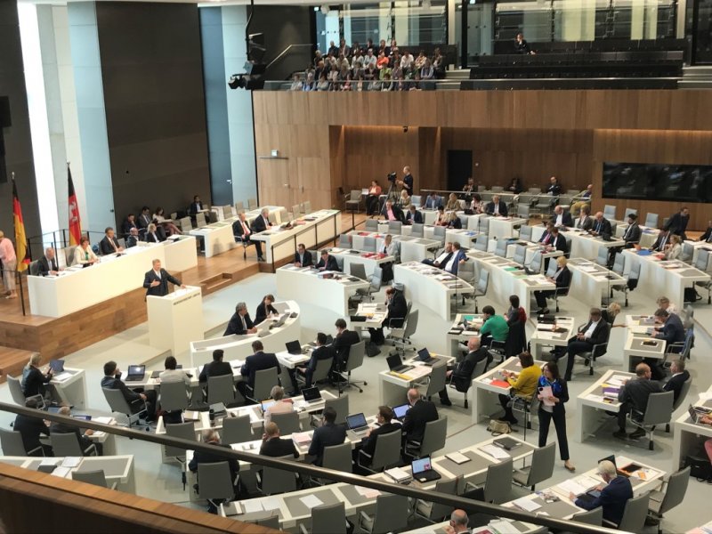 Besuch Landtag 2018