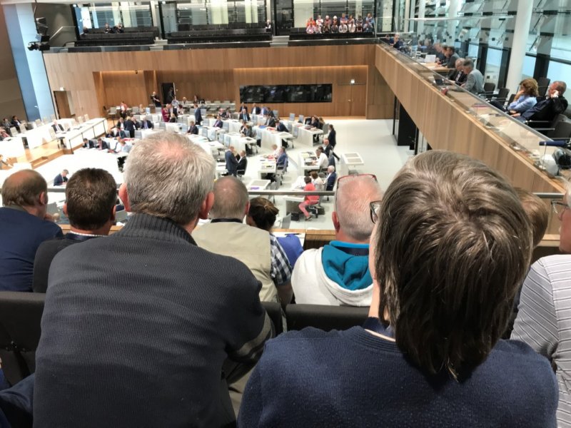 Besuch Landtag 2018