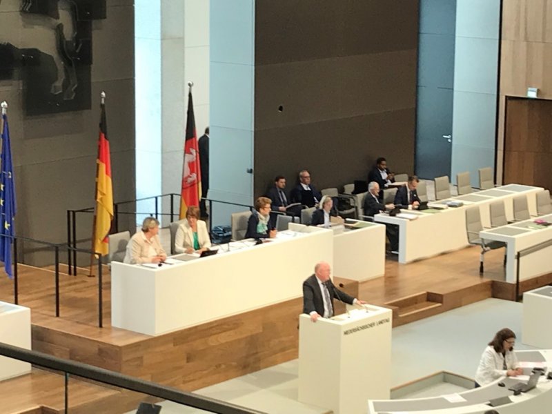 Besuch Landtag 2018