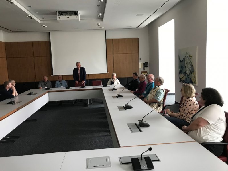 Besuch Landtag 2018
