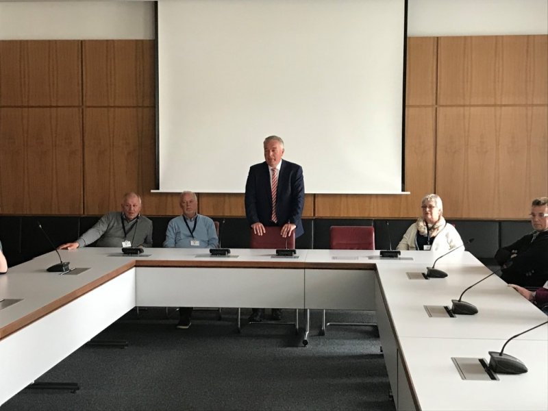 Besuch Landtag 2018