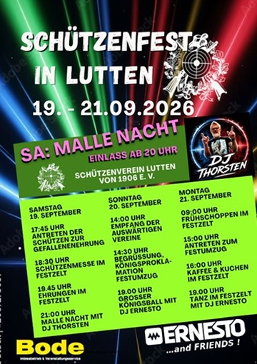 Schützenvereinfest 2026